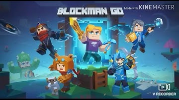 Blockman Go(Blocky Mods).(Playing Lucky Block Skywars)