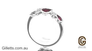 Ruby and diamond ring Profile