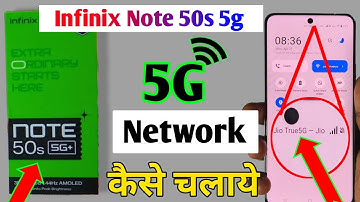 Infinix note 50s 5g network setting, Infinix note 50s me 5g network kaise  laye,  5g setting