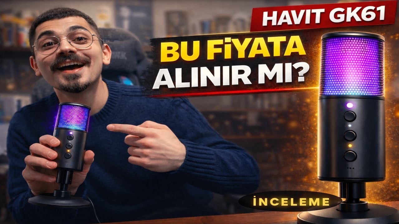 Kaliteli F/P Oyuncu Mikrofonu | Havit Gamenote GK61 Alınır MI?
