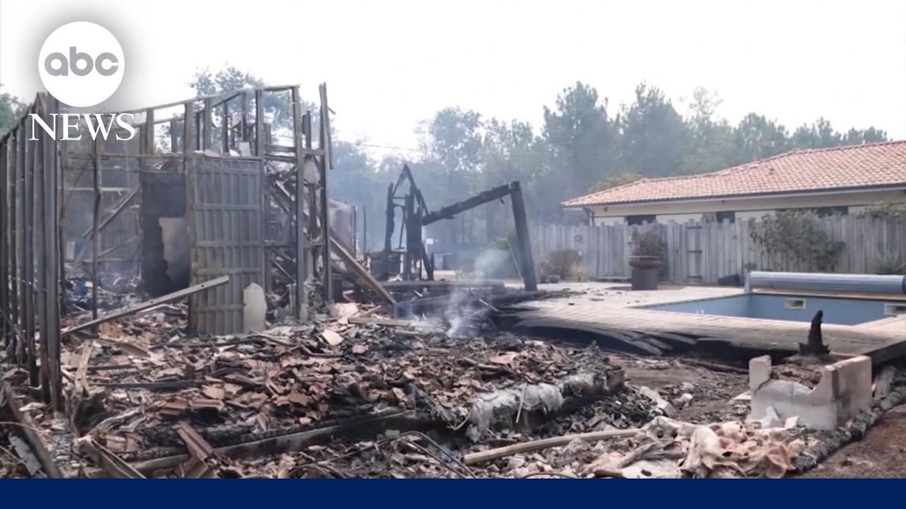 200,000 people flee out-of-control wildfires in France and Spain