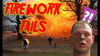 FIREWORK FAILS - Don&#39;t try this at home compilation