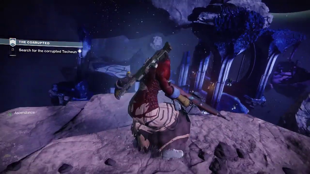 Destiny 2 the Dawning Jump Down Search for the Corrupted Techeun