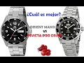 Orient Mako ll vs Invicta Pro Diver ¿Cuál es mejor? En español.