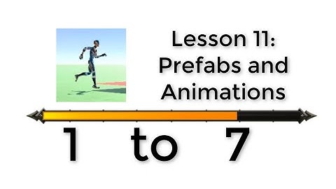 (One To Seven) Game Development Boot Camp (Lesson 11/23): Prefabs And Animations