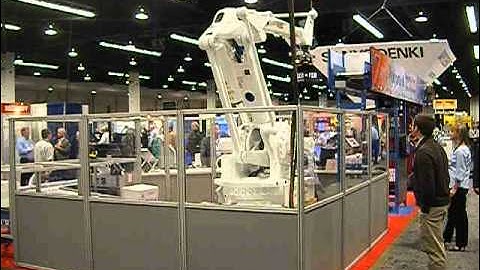 HUGE ABB robot loading arm CNC 3D printing factory automation Exciting new video uploaded today