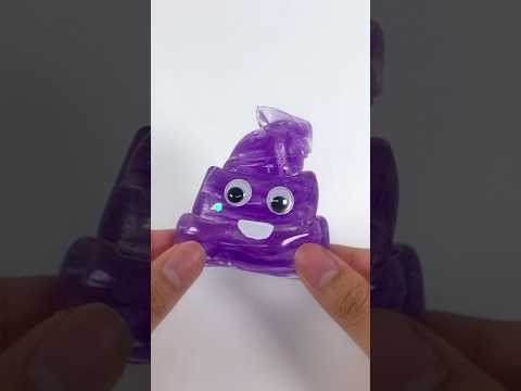 보라💜응가💩만들기_DIY Purple <strong>Poop</strong> with nano tape