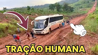 CAMINHÕES E ÔNIBUS QUEIMANDO PNEUS