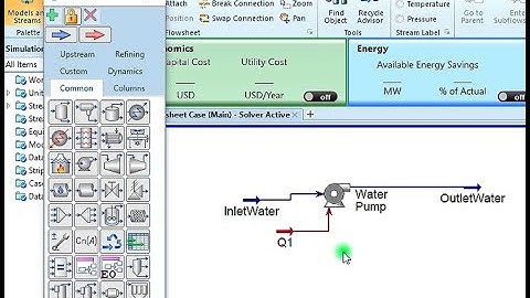 Aspen HYSYS Lecture 03 Pump