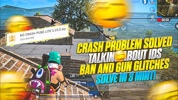 PUBG MOBILE LITE NEW UPDATE CRASH PROBLEM FIX | PUBG LITE CRASH SOLUTION | 5 BC BACK | DLX SHADOW