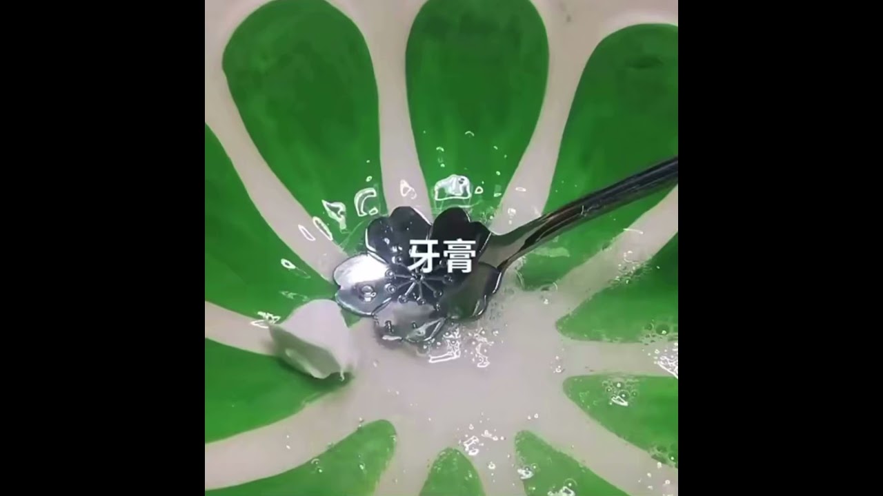 無硼砂無膠水史萊姆教學