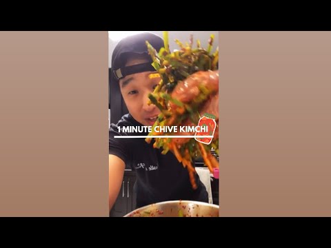 1 Minute Chive Kimchi 