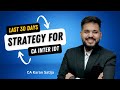 CA Inter IDT Strategy: Last 30 Days Plan & Complete Revision for GST - CA Karan Satija Sir