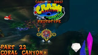 Crash Bandicoot The Wrath Of Cortex Prototype July 24, 2002 Part 22 Coral Canyon