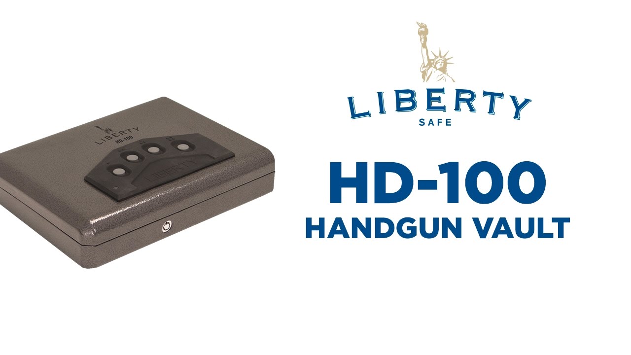HD100 Quick Vault Liberty Safe Handgun Vault YouTube