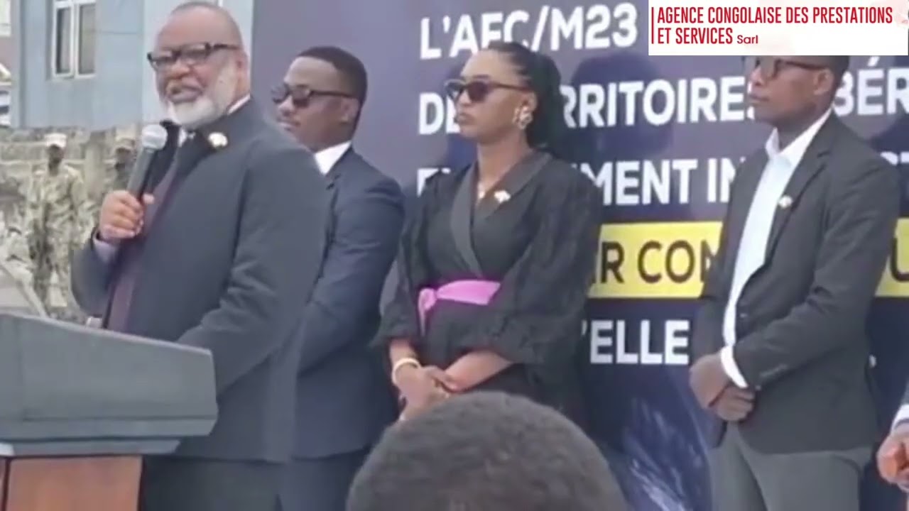 👉RDC/KINSHASA/L'AFC-M23/DÉCLARATION OFFICIELLE ET SORTIE MÉDIATIQUE DU PRÉSIDENT CORNEILLE NANGA