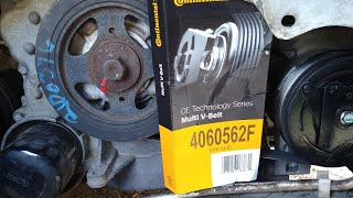 how to replace tensioner belt on a 2013 Nissan Altima