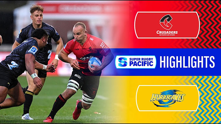Super Rugby Pacific 2024 | Crusaders v Hurricanes | Round 4 Highlights