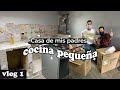 ✅ REMODELACIÓN cocina de mis Padres  CASA INFONAVIT 🔨 😱  (VLOG1)