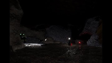 Unity Procedural Voxel Cave walk about