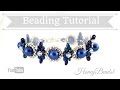 Beginners Bracelet Dear Diamonds *(4)* Beading Tutorial by HoneyBeads1 (with superduo beads)