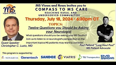 Twelve Questions you should be asking your MS Neurologist