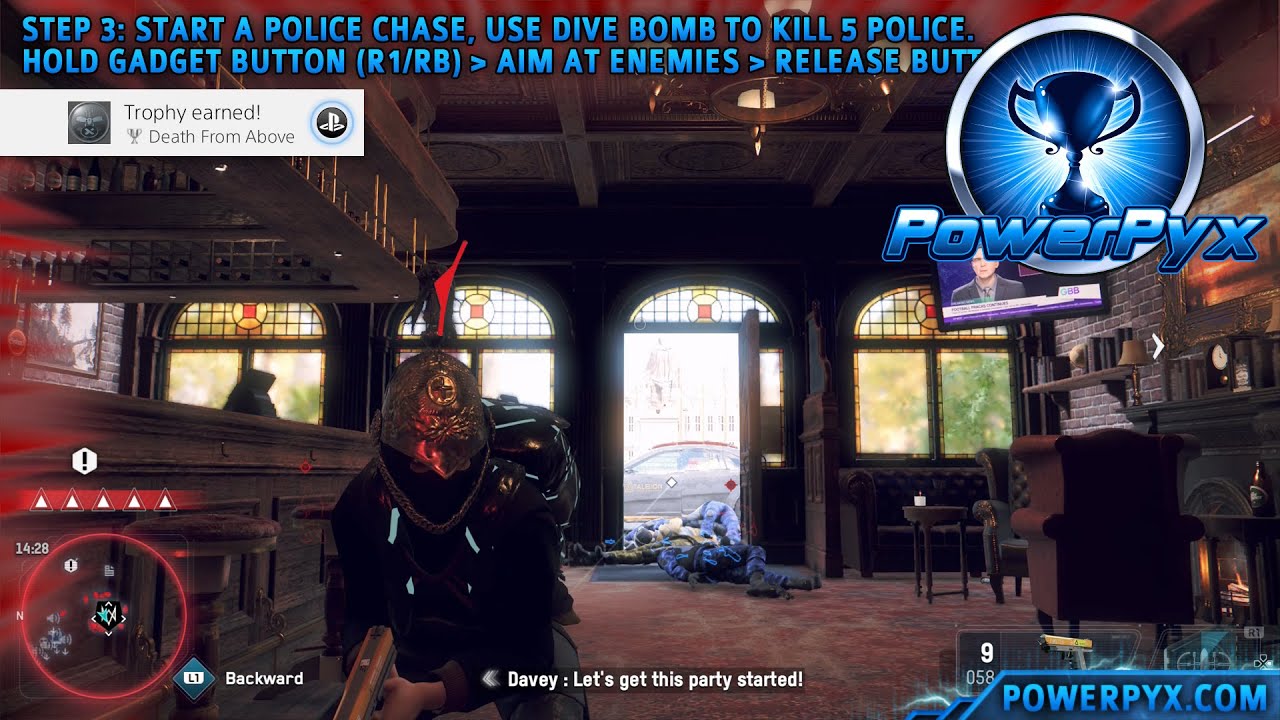 Watch Dogs Legion - Death From Above Trophy / Achievement Guide 