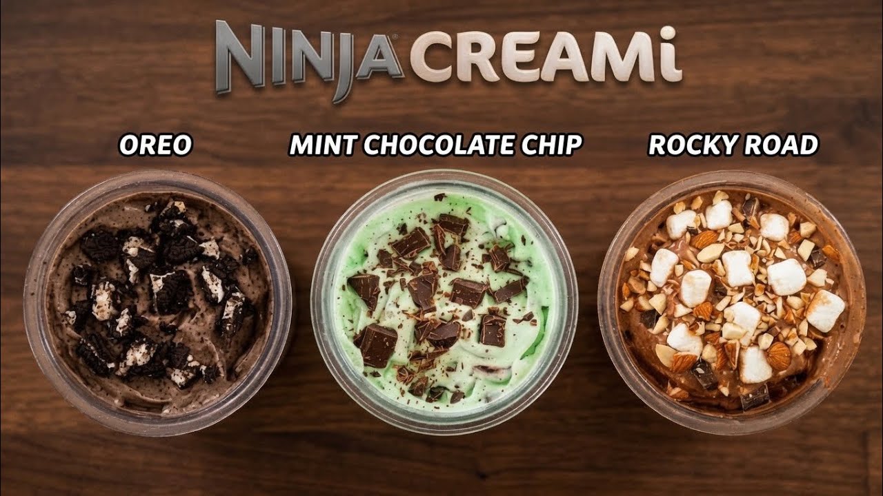 The Only 3 Classic Ice Cream Parlor Flavors You Will Ever Need for Your Ninja Creami