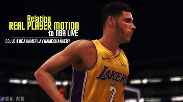Relating Real Player Motion Feature to NBA Live | More Realism & Signature | Confirmed For Live 19