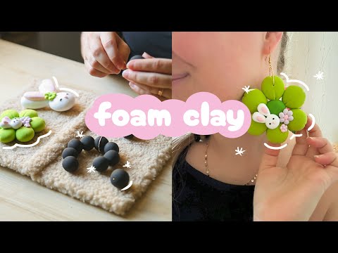 Fast and easy SCULPTING MAGIC with Foam Clay! 