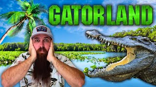Australians First Time Visit To Gatorland Florida!
