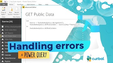 Handling errors in Power Query with try otherwise - Power BI Tips & Tricks #32