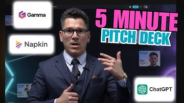 5-minute Pitch Deck using 3 AI Tools