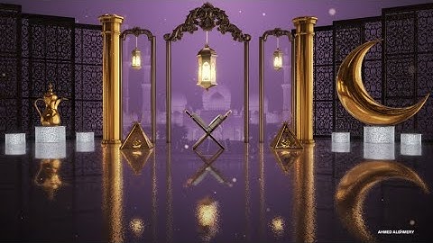 Intro Ramadan Kareem/ After effects Element 3D/انترو رمضان كريم