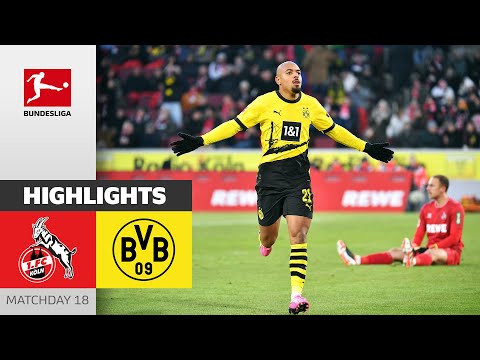 BVB Outclasses The FC | 1. FC Köln - Borussia Dortmund 0-4| Highlights | MD 18 – Bundesliga 2023/24