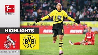 BVB Outclasses The FC | 1. FC Köln - Borussia Dortmund 0-4| Highlights | MD 18 – Bundesliga 2023/24