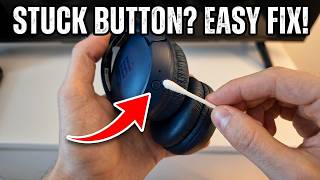 How To Fix Stuck Power Button On JBL Headphones