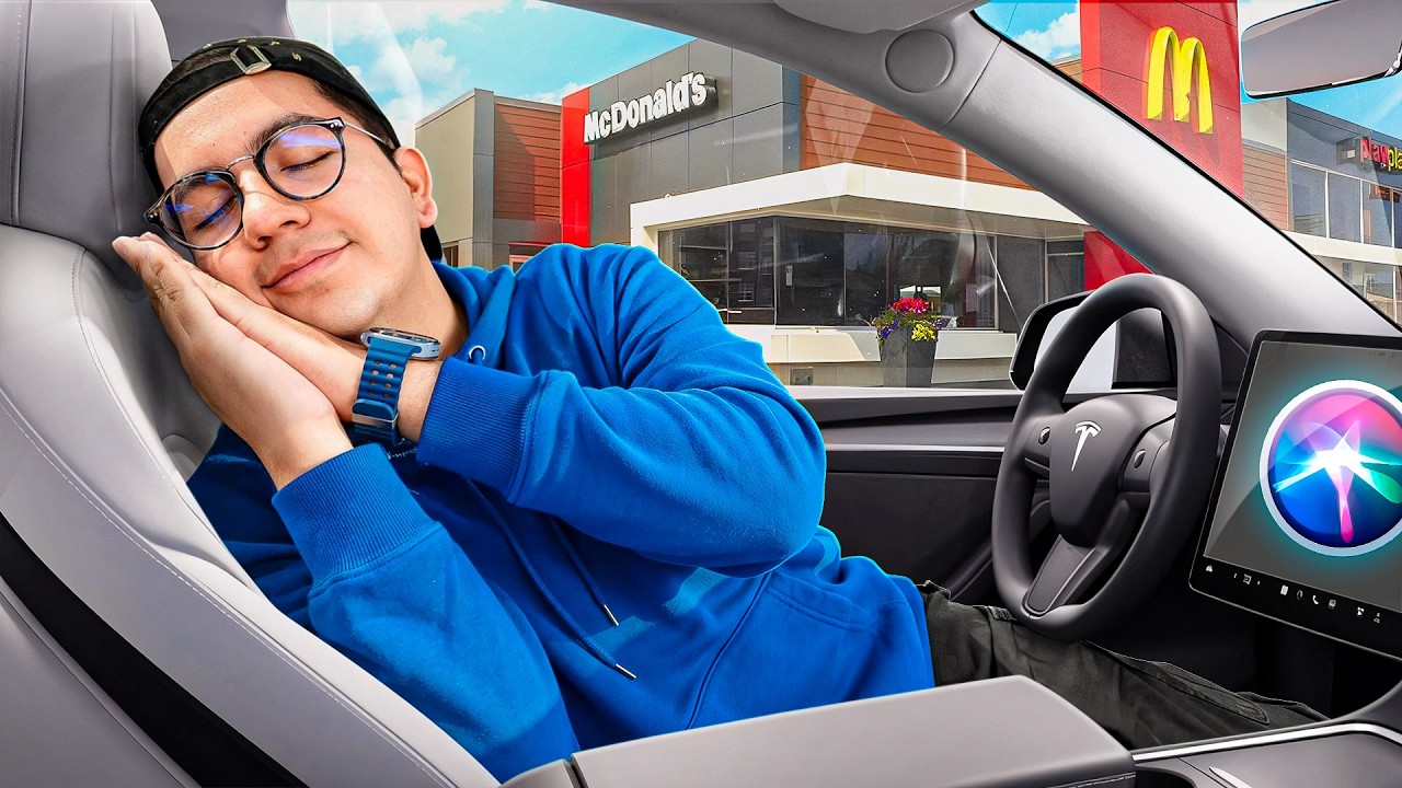 DEJO QUE MI TESLA DECIDA LO QUE COMO POR 24 HORAS