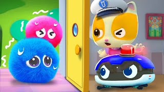Police Robot Cleaner Song | Good Habits Song | Kids Song | Kids Cartoon | MeowMi Family Show