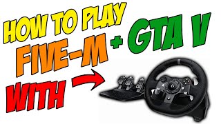 How to play FiveM using Steering Wheel and Pedals 😮 screenshot 4