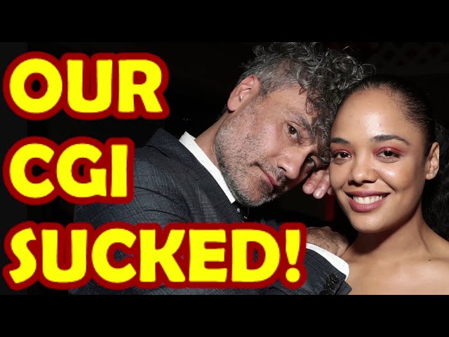 Taika Waititi And Tessa Thompson Can't Believe How Bad The CGI Looks In  This 'Thor: Love And Thunder' Scene