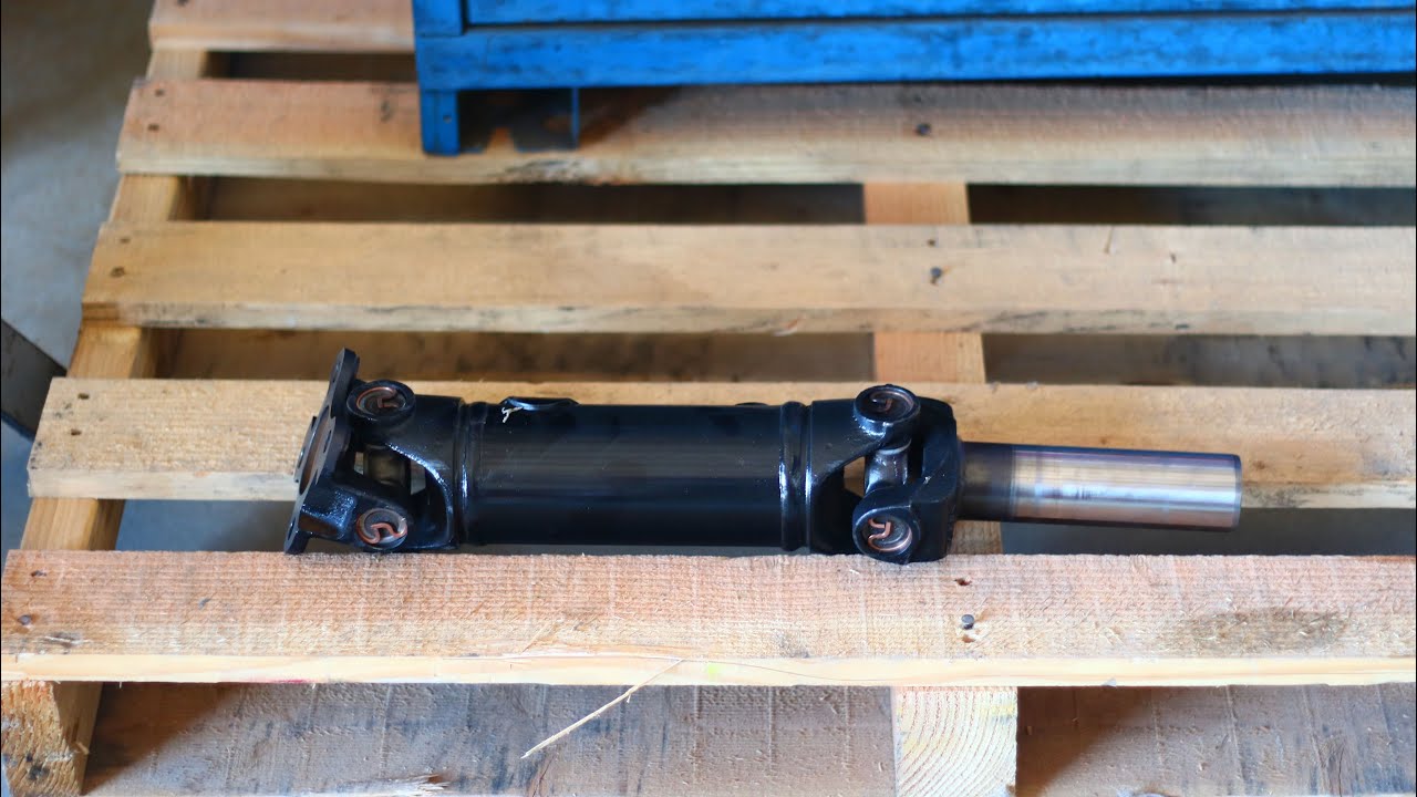 Factory Five Cobra Roadster Driveshaft Shortening YouTube