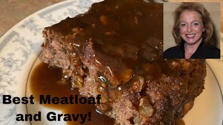 How to Make the Best Meatloaf and Gravy  Homemade Meatloaf and Brown Gravy