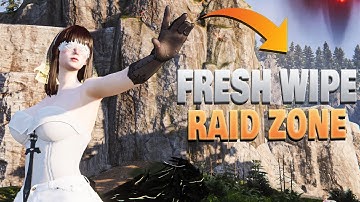 Fresh Wipe PvP Chaos in RaidZone | Once Human Day 1 Action