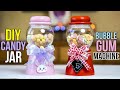 Candy Jar/Bubble Gum Machine Using DOLLAR TREE Items