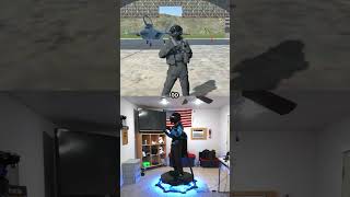 The treadmill from the future is already here: KATVR✈️ @FutureFrostOps #katwalkc2 #gaming #fy