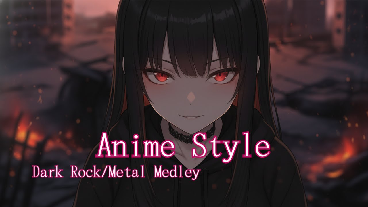 【Anime Style/BGM】狂気と愛のDark Rock / Metal｜Japanese Dark Rock / Metal x Heavy Sound x 疾走感