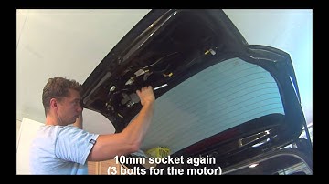 Corolla rear wiper delete (removal)