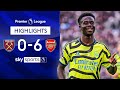 Arsenal HAMMER the Hammers 😳 | West Ham 0-6 Arsenal | Premier League Highlights image
