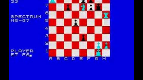 Spectrum Voice Chess (ZX Spectrum)